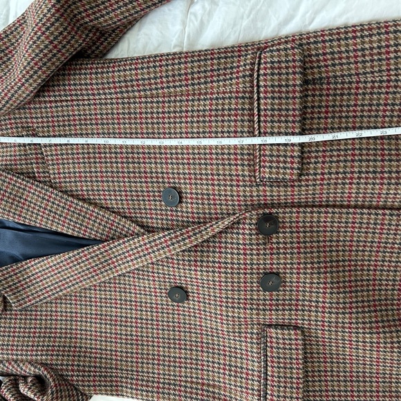 Sezane Multicolor Houndstooth Blazer - Picture 7 of 7